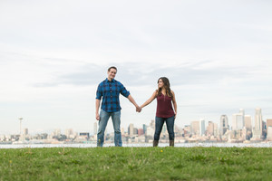 Engagement Photographer In Alki Beach Seattle