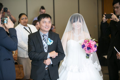 Wedding Photos at Environmental Services Building in Tacoma