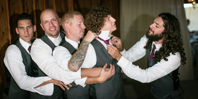 Groomsmen at  Swan Trail Farms | Snohomish | Everett 