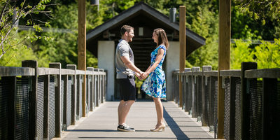 Snoqualmie Falls Wedding Engagement Photography