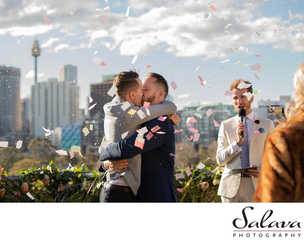 Adina Apartment Hotel Sydney: Same-sex wedding