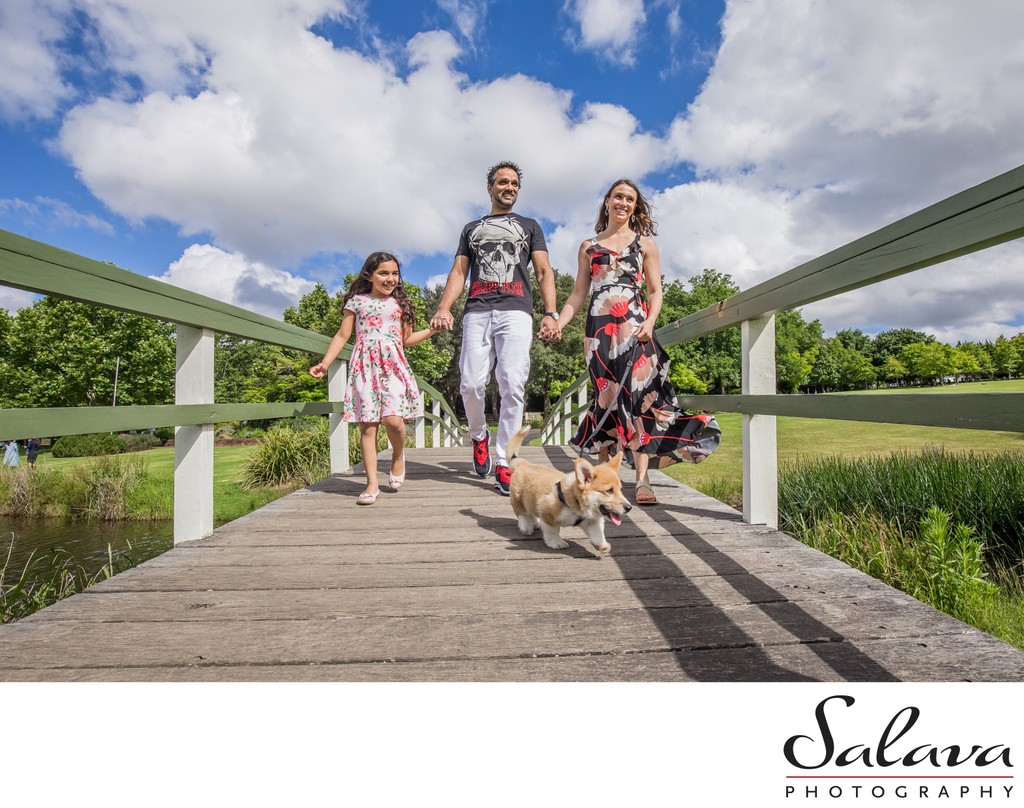 Fagan Park: Family Portrait With a Dog