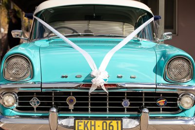Vintage Wedding Car