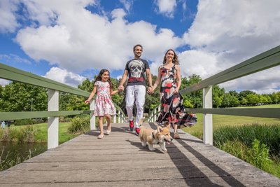 Fagan Park: Family Portrait With a Dog
