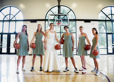 basketball bride