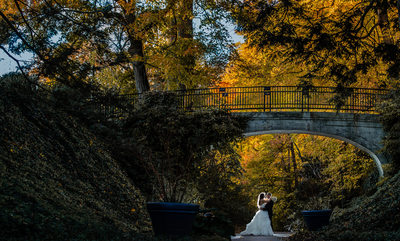 Longwood Gardens bridal session photos
