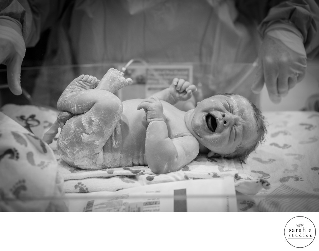 Newborn Baby Birth Story Photographer