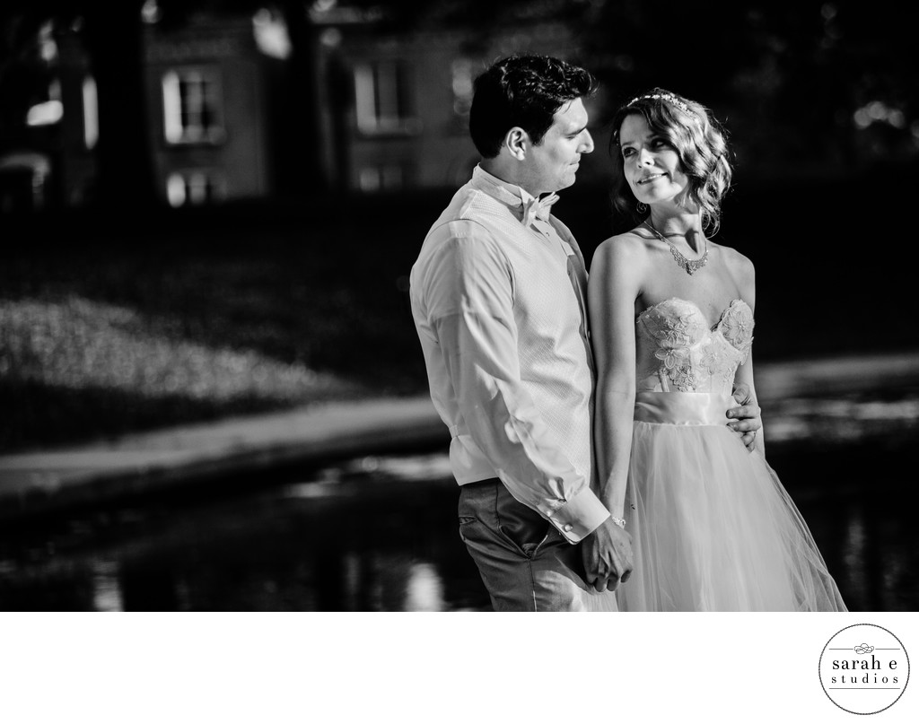 St. Louis County Park Wedding Portrait