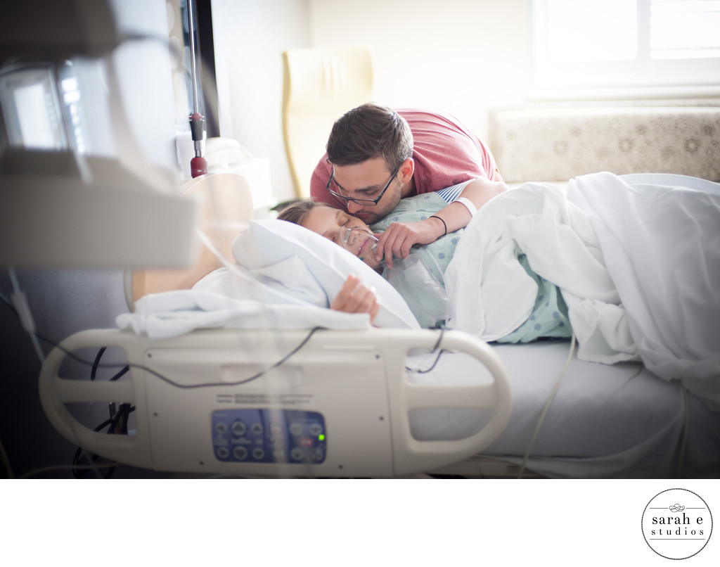 Deep Breaths During Labor in Birth Documentary