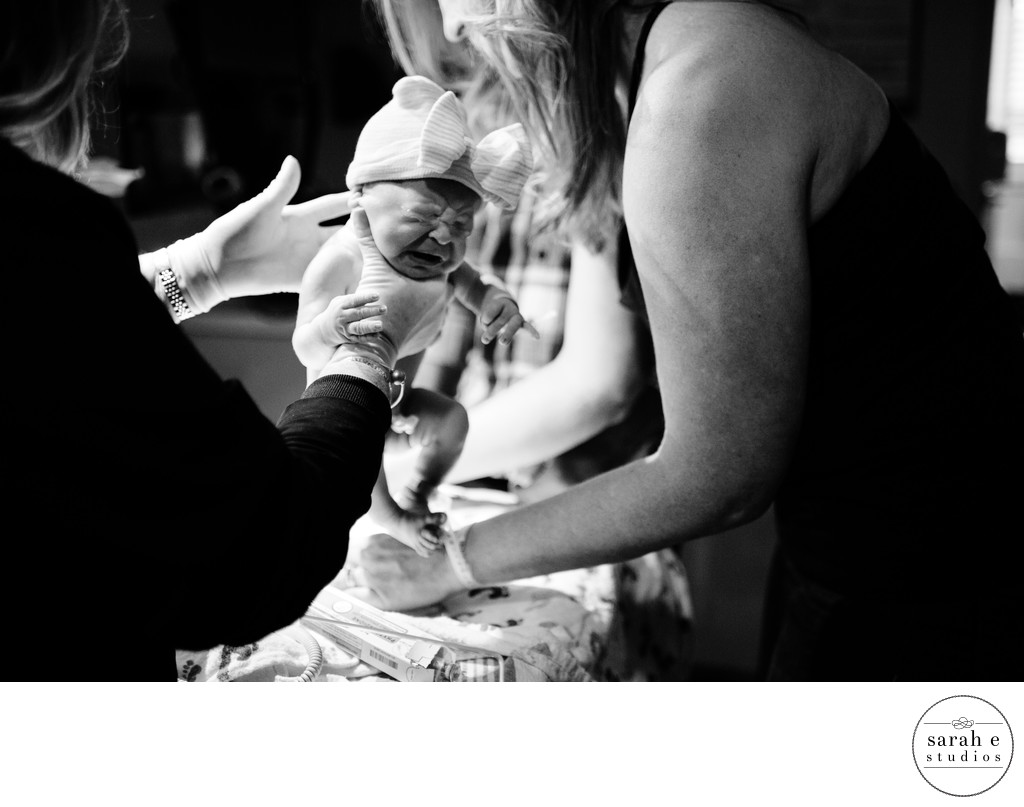 Baby Girl Checkup in Mercy Surrogate Birth Story