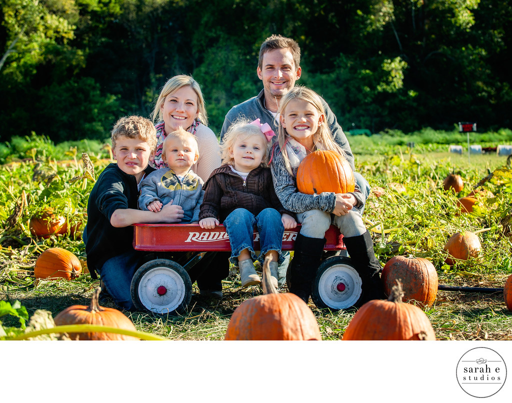 Fall Family Portrait Photographer in St. Louis