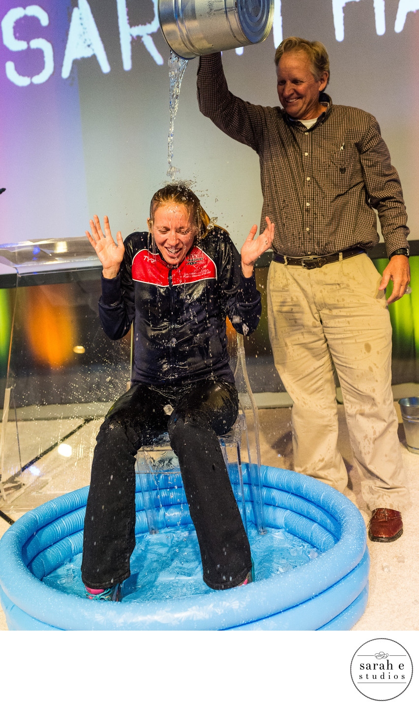 Sarah Haskins ALS Ice Bucket Challenge