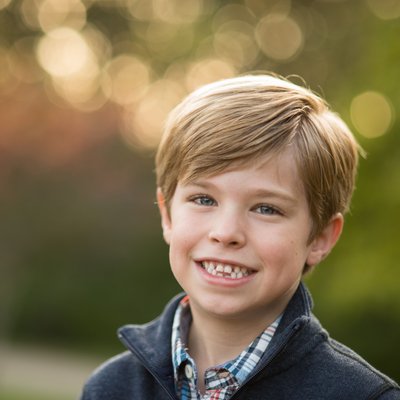 St. Louis Photographer of Children Portraits Outside in Natural Light