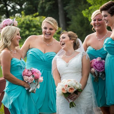 Bridesmaids at Westborough Country Club
