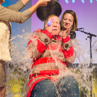 Kristen Sorth, Director, St. Louis County Library ALS Ice Bucket Challenge