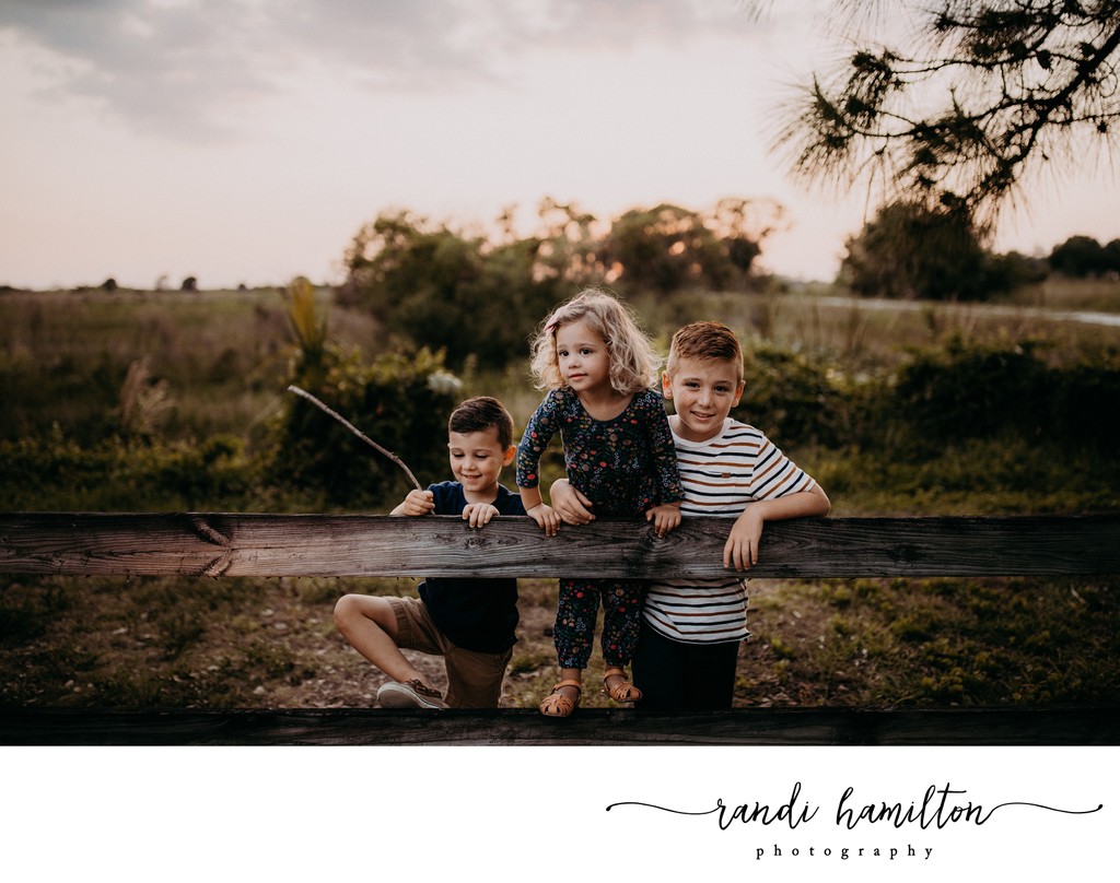 South Florida Family-Sunset Outdoor Family Session