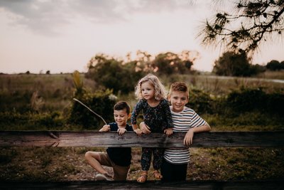 South Florida Family-Sunset Outdoor Family Session