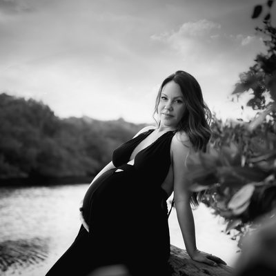 Fort Lauderdale pregnant mom maternity photographer