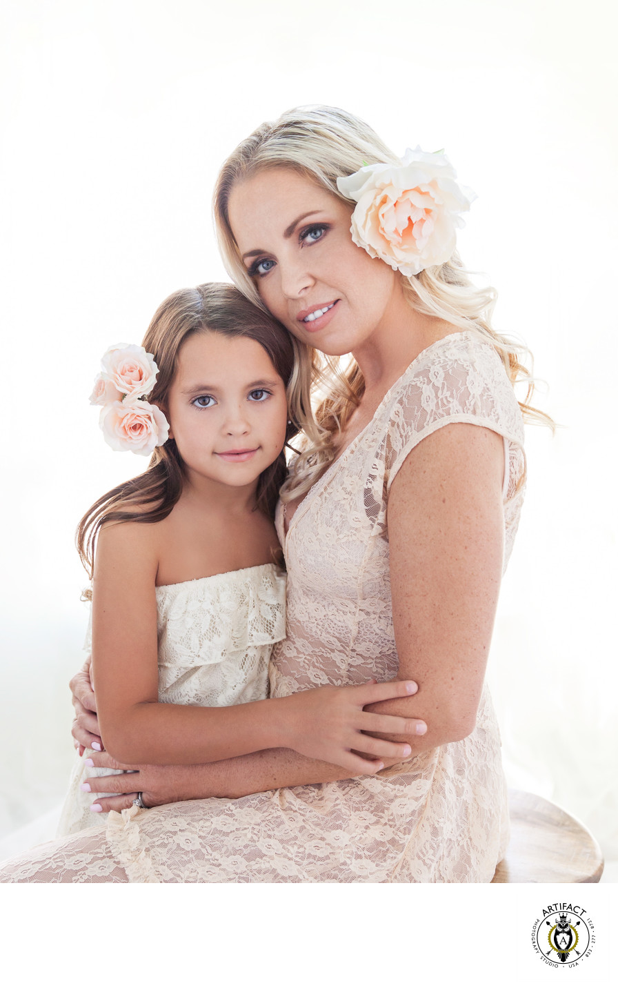 Mother and Daughter Ethereal Portrait | Ali and Coral