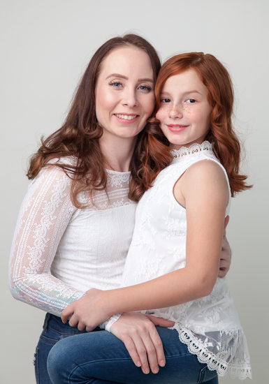 Mother and Daughter Portrait | Rebecca and Abby