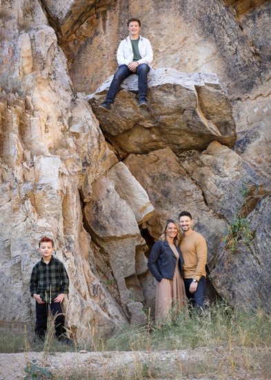 Outdoor Family Portrait Session