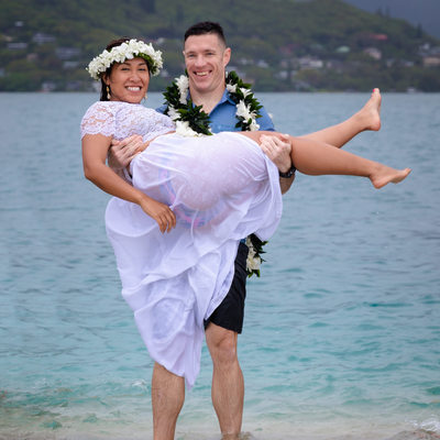 Getting Married at the Kaneohe Sandbar