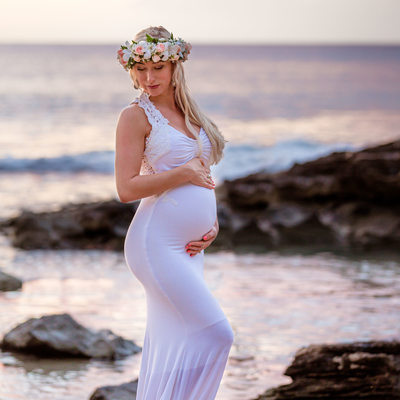 Sunset Maternity Photography