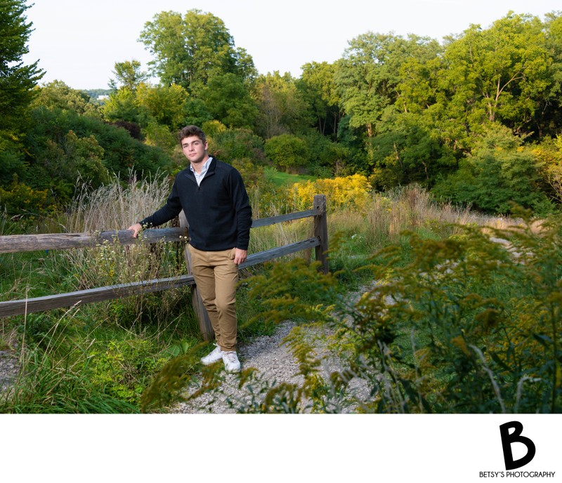 Ann Arbor Senior Portrait :: Kerrytown + Nichols Arb