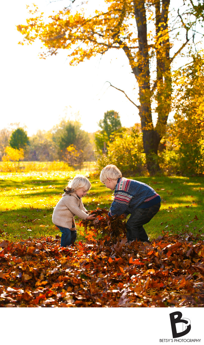 Fall Portraits in Dexter MI