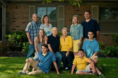 Family Photography at Ann Arbor Home