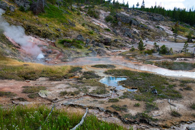 Artist Paint Pots in Yellowstone National Partk
