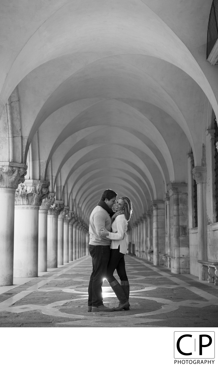 Kyle and Courtney Italian Destination Engagement Session