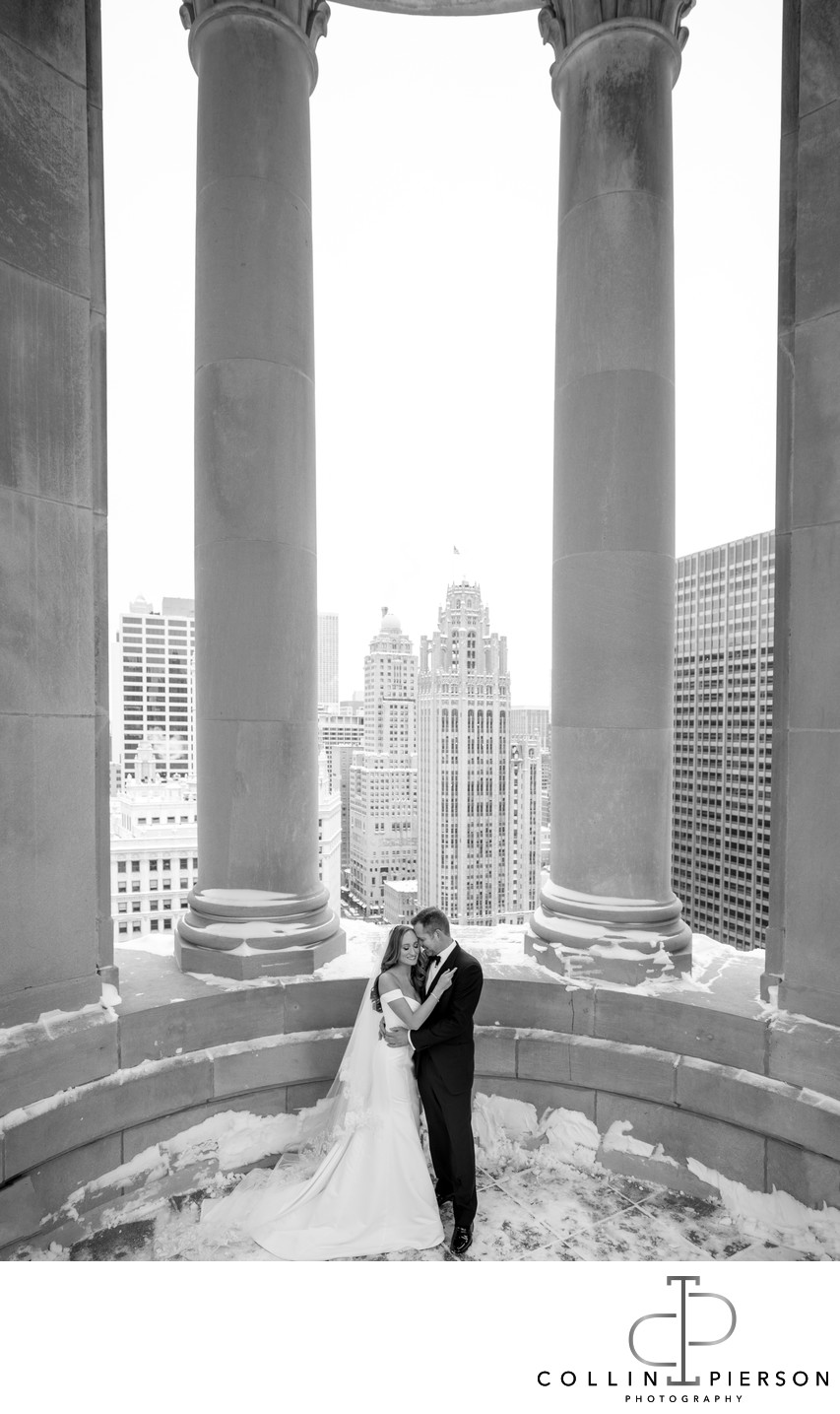 Dana & Ben's LondonHouse Hotel Chicago Wedding