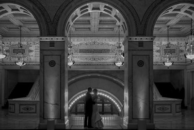Laura and John Chicago Cultural Center Wedding