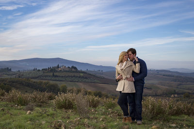 Kyle and Courtney Italy Destination Engagement Session