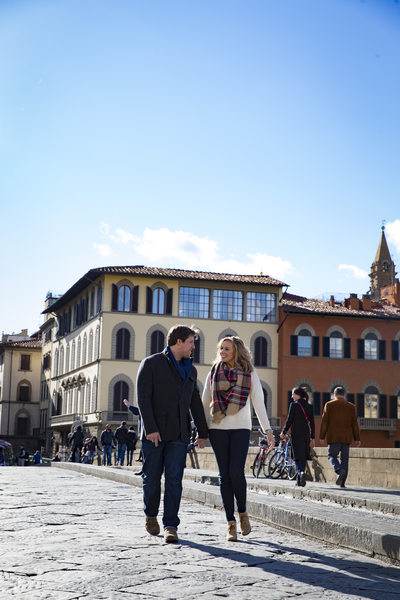 Kyle and Courtney Italy Destination Engagement