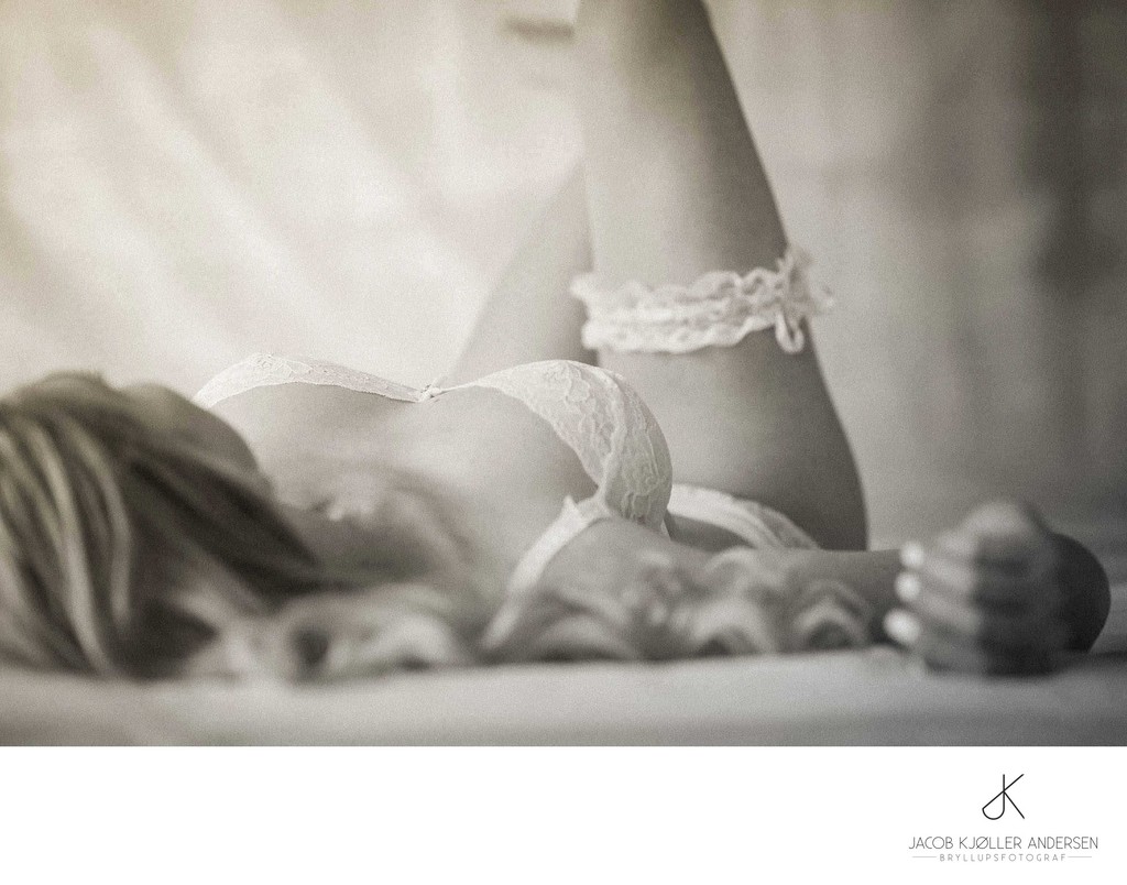 Boudoirfoto - gaven til ham