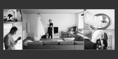 Bryllupsfotograf Aalborg - brudekjole