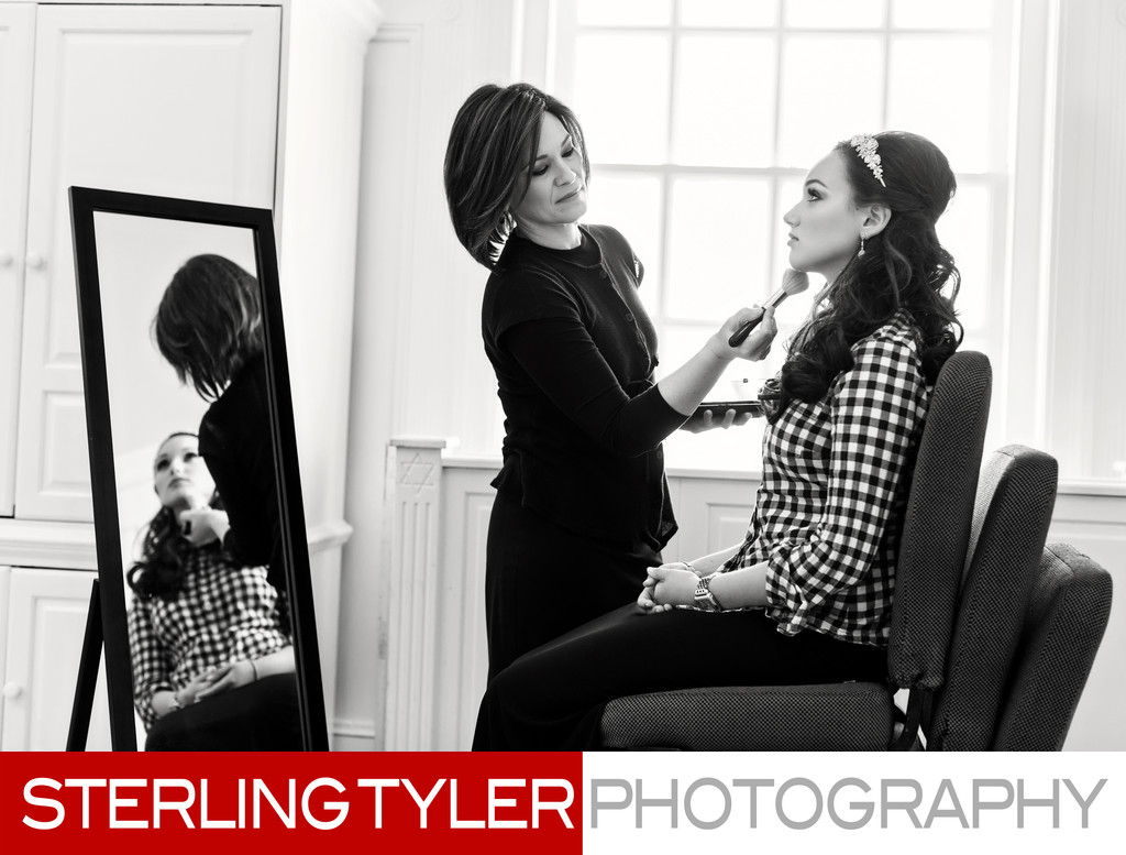 getting ready wedding photography by sterling tyler
