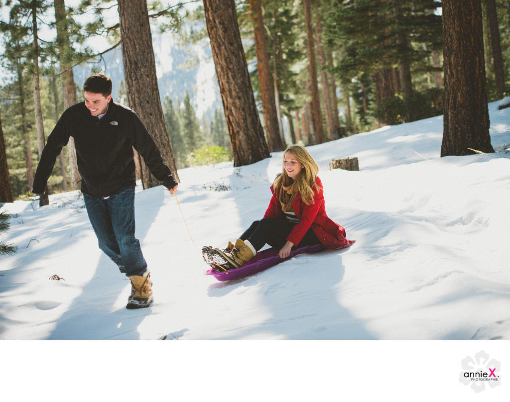Best Lake Tahoe elopement and engagement photographer
