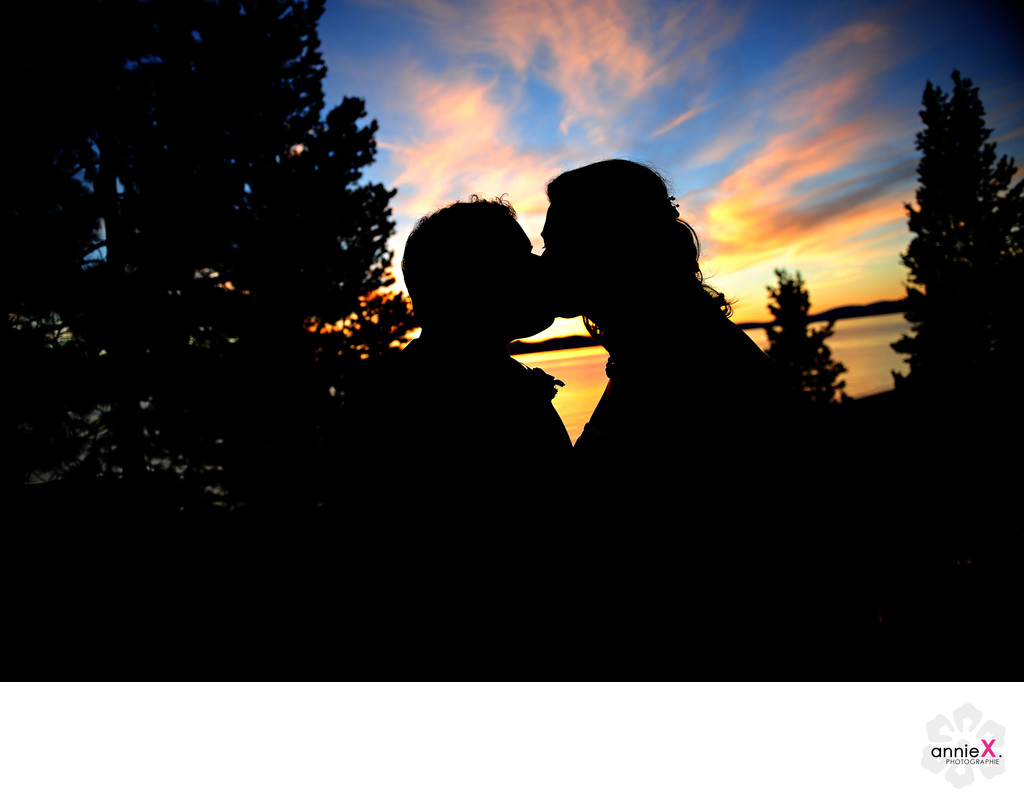 Sunset kiss at Edgewood