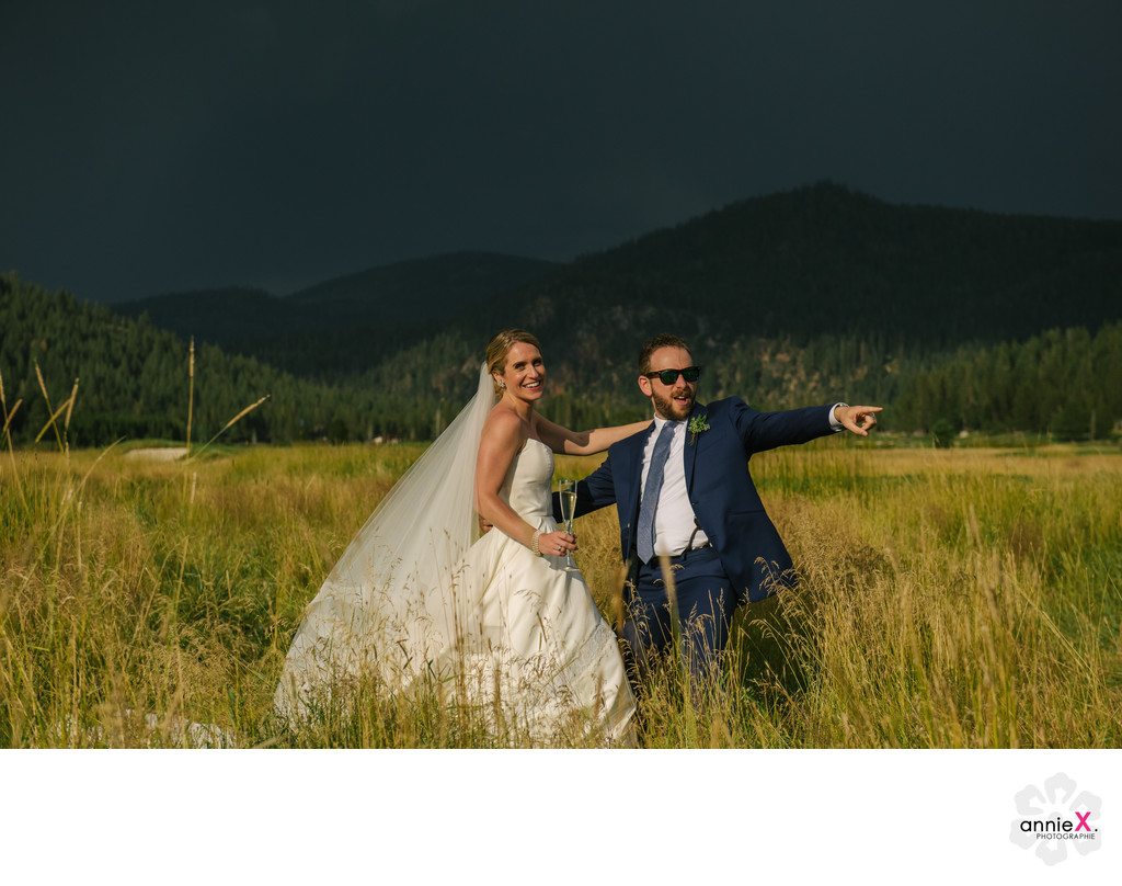 Documentary wedding photographer at Squaw Valley
