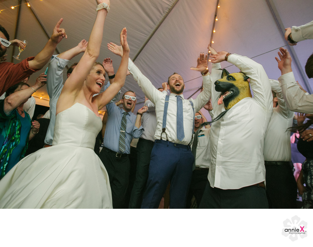 Dancefloor during wedding