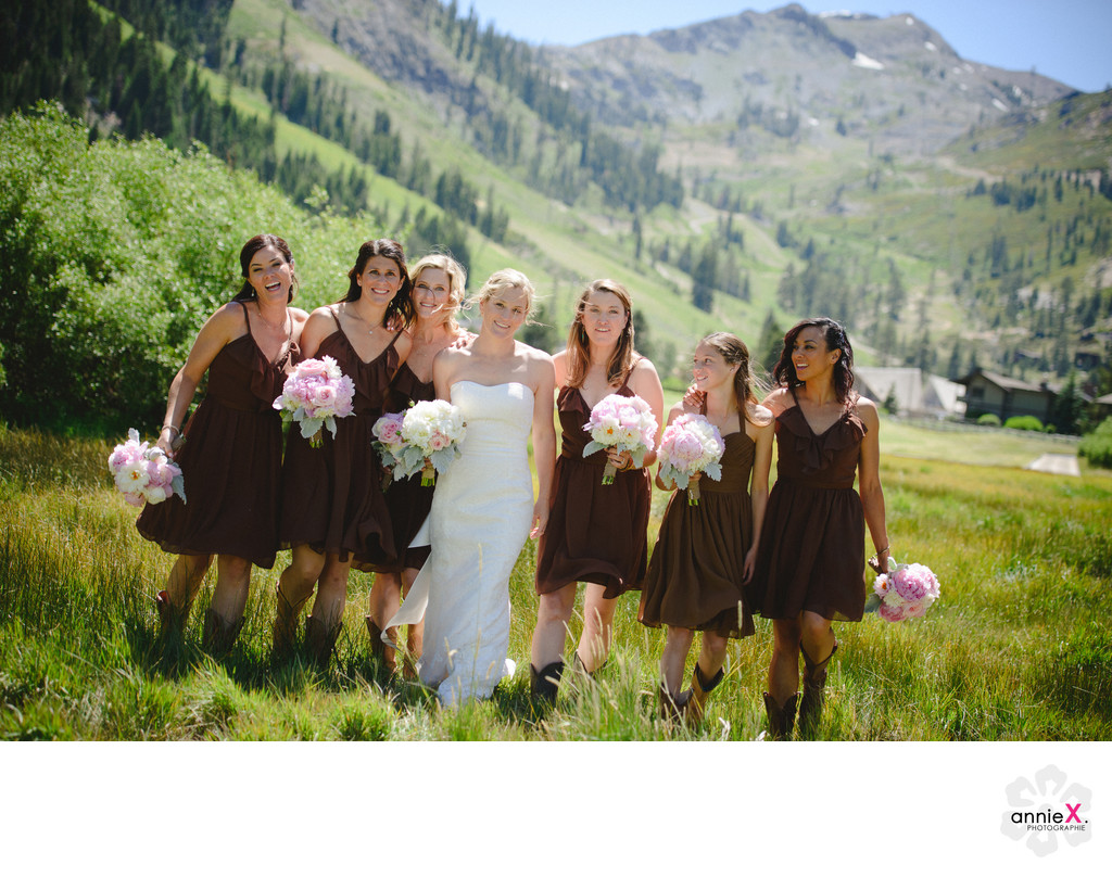Bridesmaids in the Valley