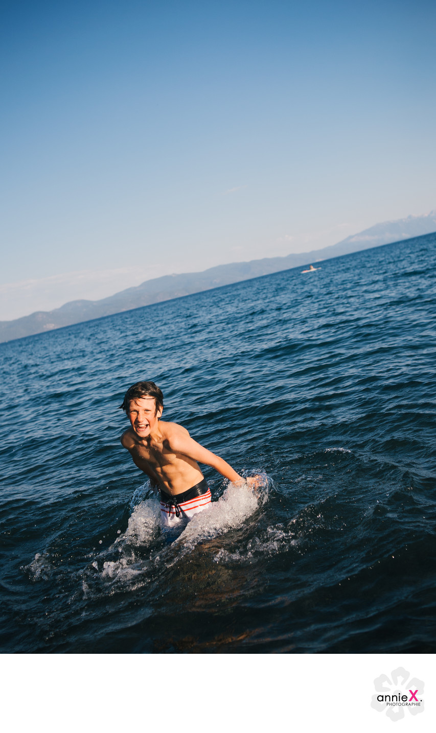 Kid Photographer Lake Tahoe
