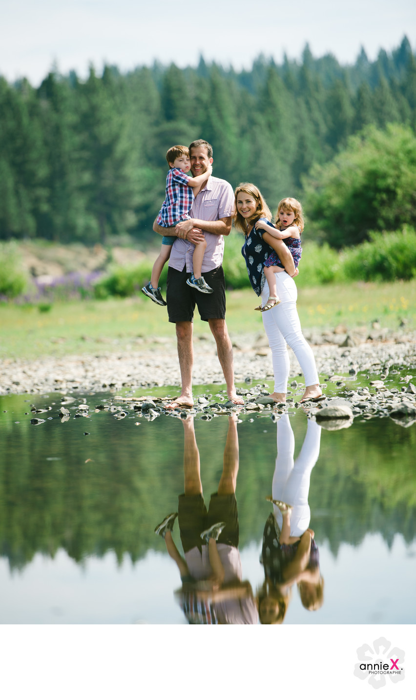 natural family photographer in Tahoe