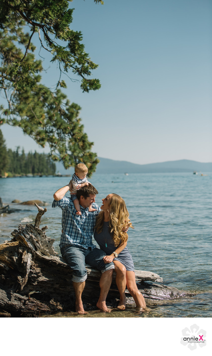 Lake Tahoe parents and baby photographer