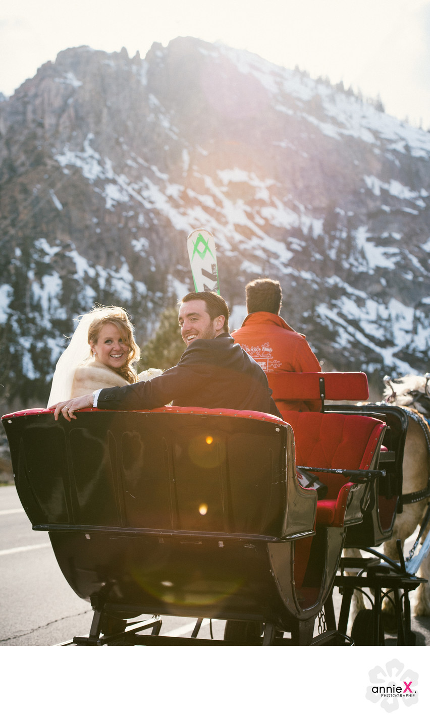 Squaw Valley sleigh ride