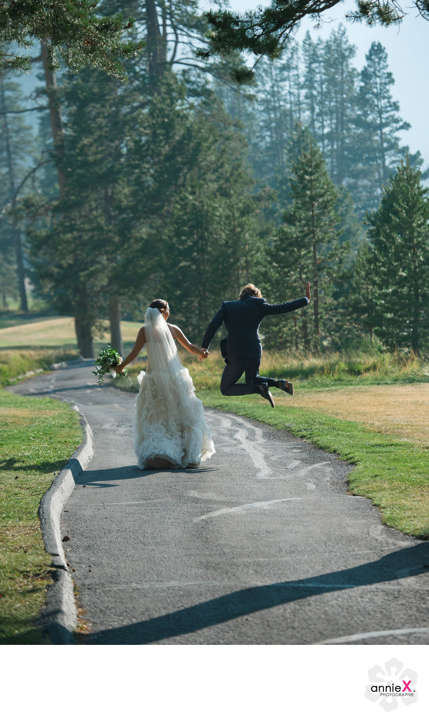 Most fun Wedding photographer in Squaw Valley
