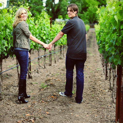 Yountville engagement photographer